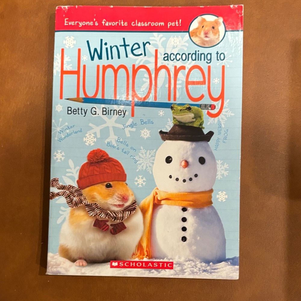 Scholastic Winter Fun with Humphrey - Red and Orange Accents
